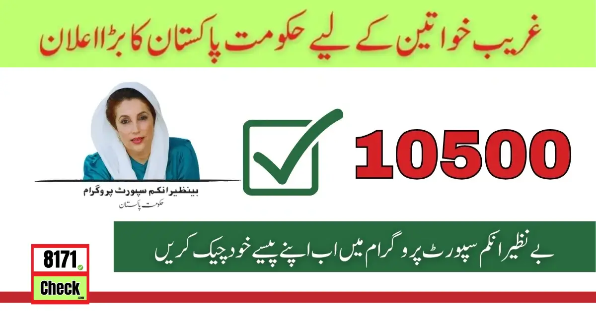 BISP New payment Online Update New Method 2024