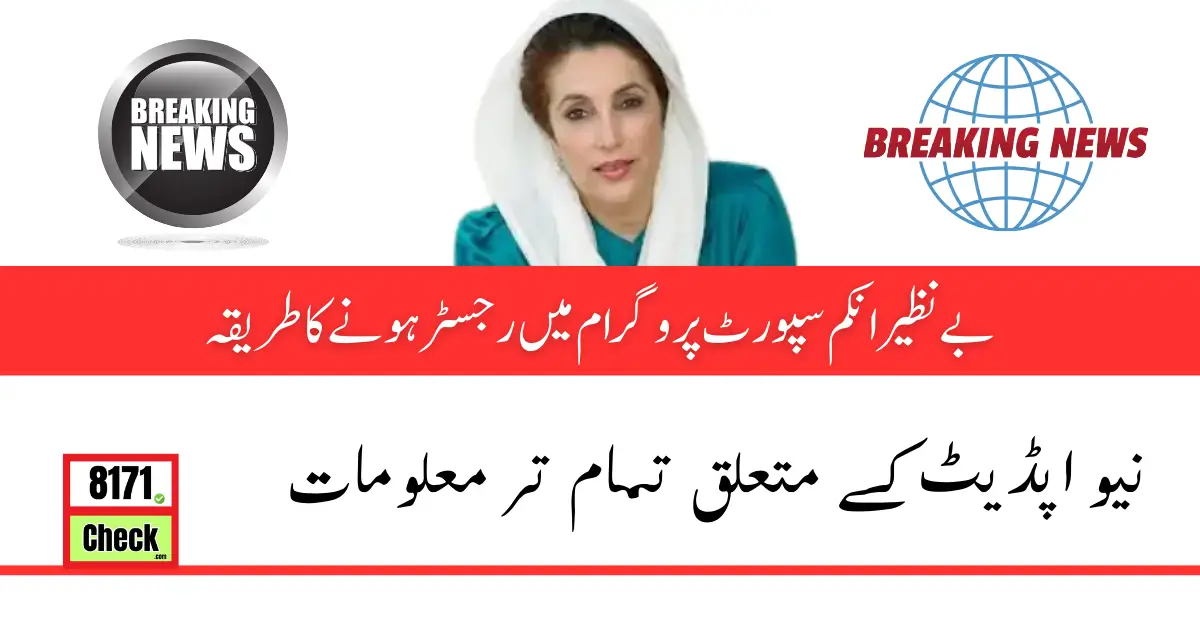 Good News: How to Apply for BISP 10500 Double Installment Payment 2024