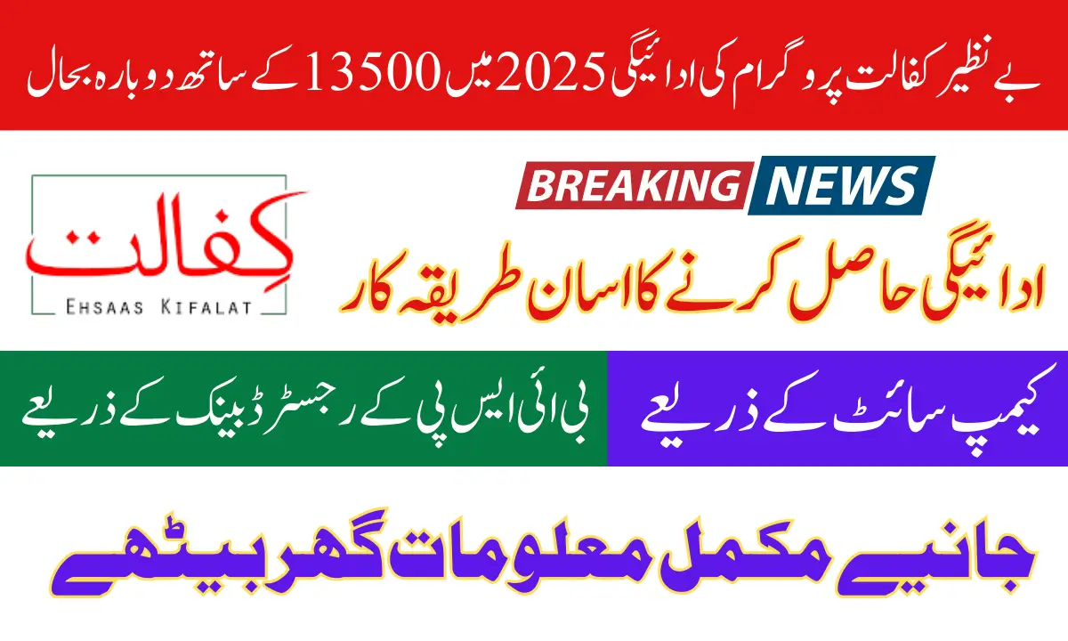Benazir Kafalaat Revalidation