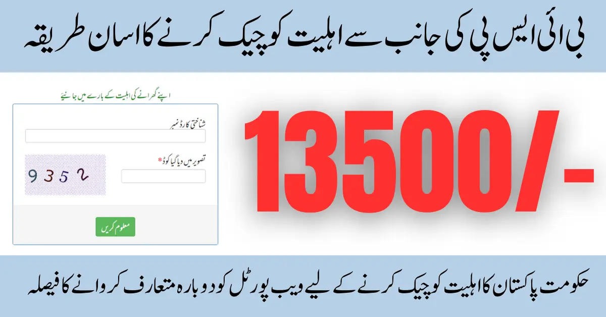 BISP 8171 Result Check Online by CNIC 2025 Know Complete Details