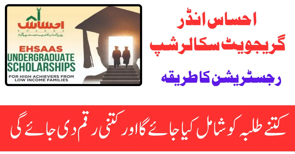 Ehsaas Undergraduate Scholarship 2025 Application Process And Eligibility Criteria Check Online